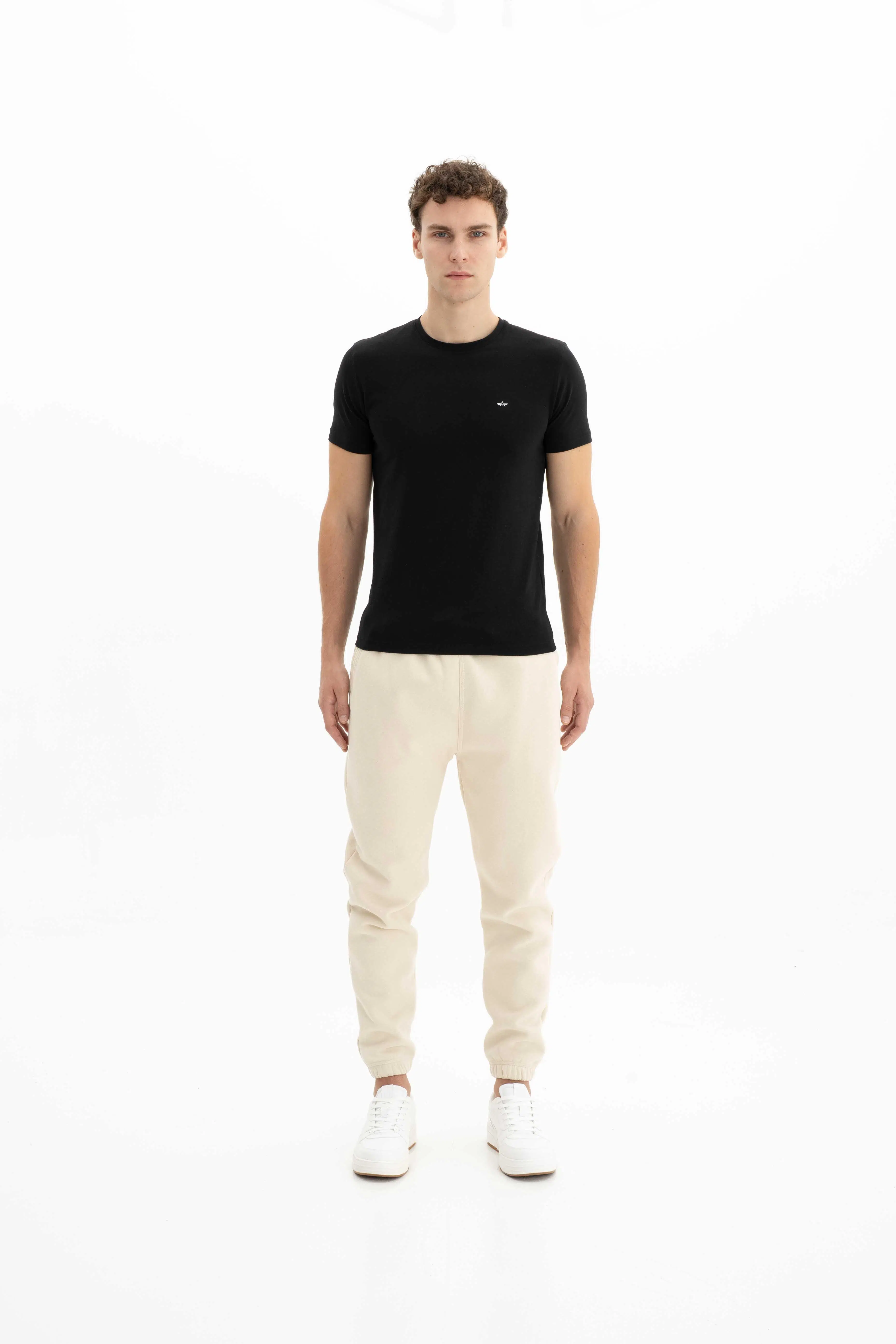 Ar-ma Erkek Eşofman Alti Baskisiz Basic Yandan Fermuarsiz Cepli Arkalar Cepsiz Lastikli Dar Paça Örme Kumaş Relax Fit %70 Pamuk %30 Polyester 30/1 Şardonlu Üç İplik K26174680101 - Bej-B1