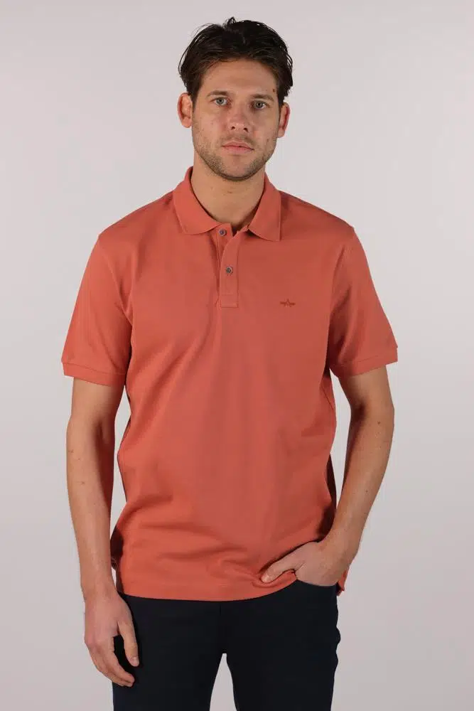 Ar-ma Erkek Polo Yaka Tişört Baskisiz Basic Örme Kumaş Büyük Beden %95 Pamuk %5 Likra 30/1 Tek Toplama Licrali Pike Y22374869601 - Pembe-P4