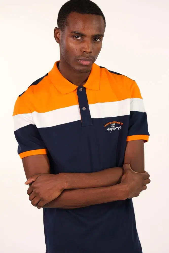 Ar-ma Erkek Polo Yaka Tişört Baskisiz Basic Regular Fit Tek Toplama Licrali Pike Y22374300001 - Lacivert-L1