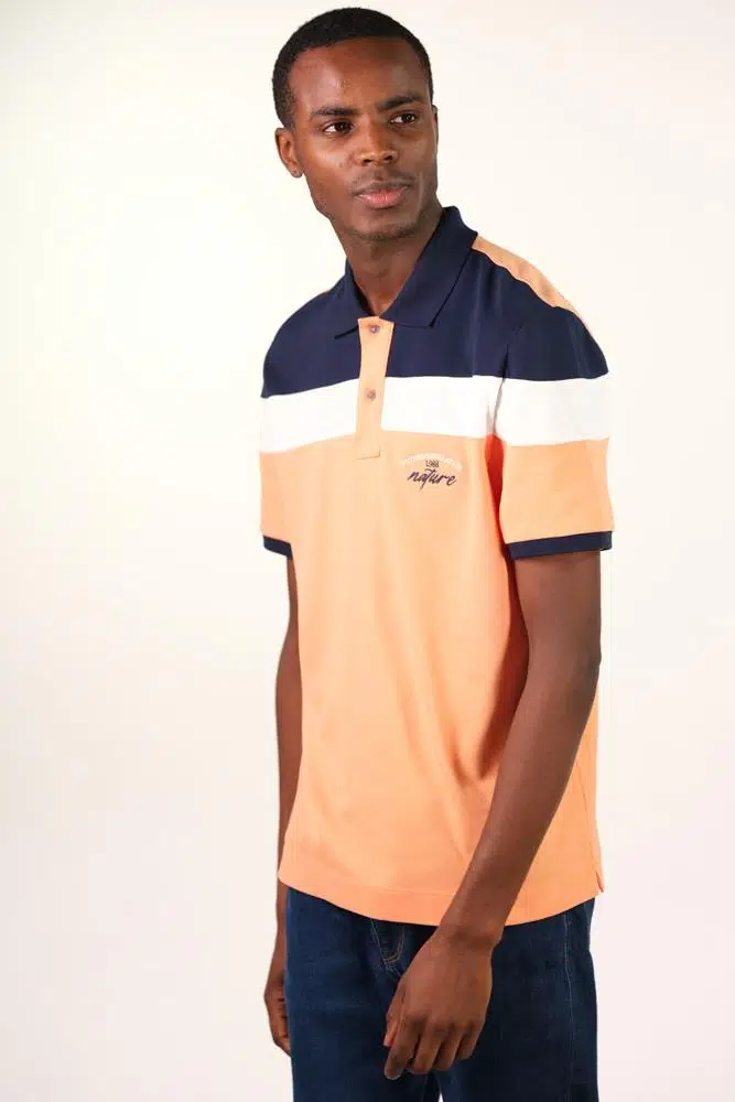 Ar-ma Erkek Polo Yaka Tişört Baskisiz Basic Regular Fit Tek Toplama Licrali Pike Y22374300001 - Pembe-P2