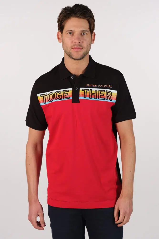 Ar-ma Erkek Polo Yaka Tişört Yazi Baskili Örme Kumaş Regular Fit %95 Pamuk %5 Likra 30/1 Tek Toplama Licrali Pike Y22374301401 - Siyah-S1
